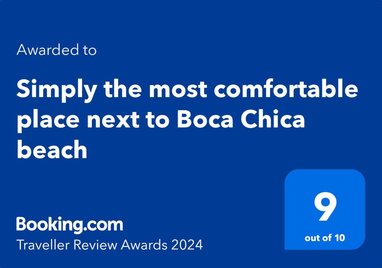 Simply The Most Comfortable Place Next To Boca Chica Beach 外观 照片